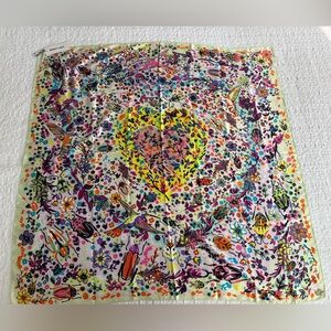 Bimba Y Lola Floral Multicolor Scarf